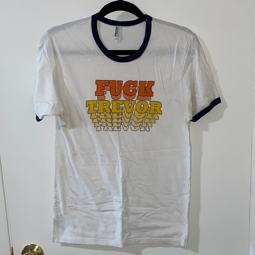 American Apparel Tame Impala Graphic Ringer Tee